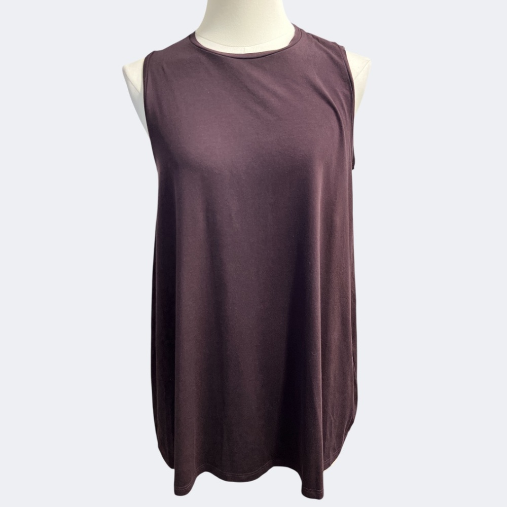 Eileen Fisher Tank Top Womens Small Sleeveless Tencel Lyocell Stretch Soft Shirt